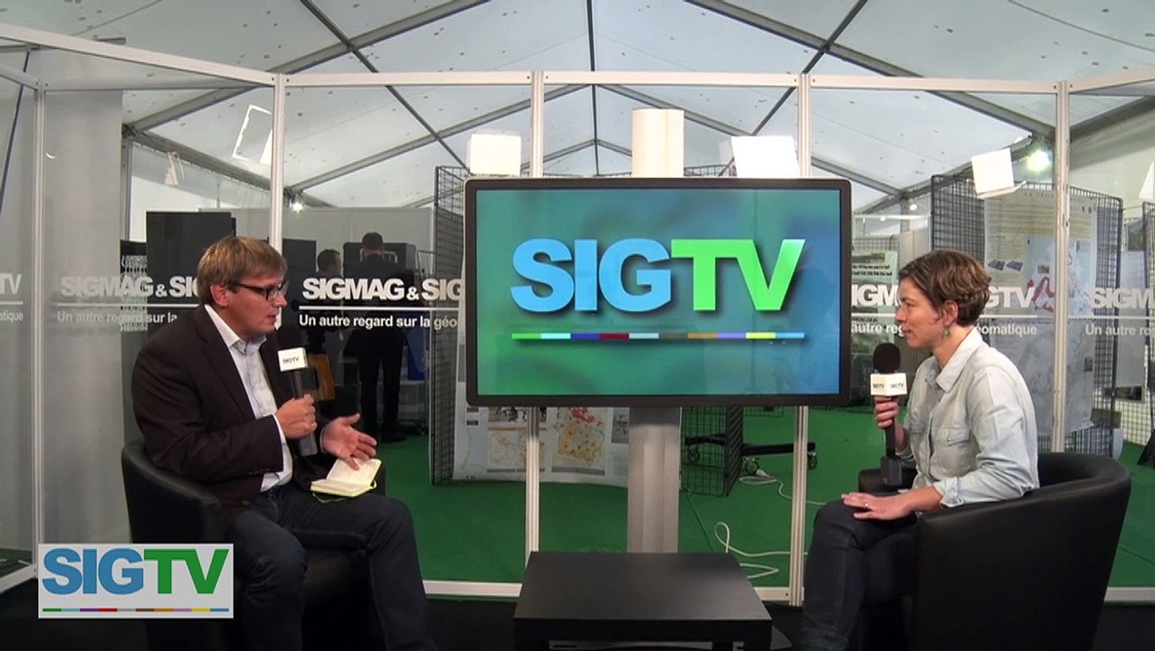 SIG 2015 - Interview de Géraldine Florsch, Experte en SIG - Airbus Defence and Space