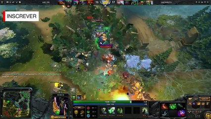 N0tail Both Tiny Wisp  Miracle- Rubick Mid 4v5 monkey vs PR Dota 2