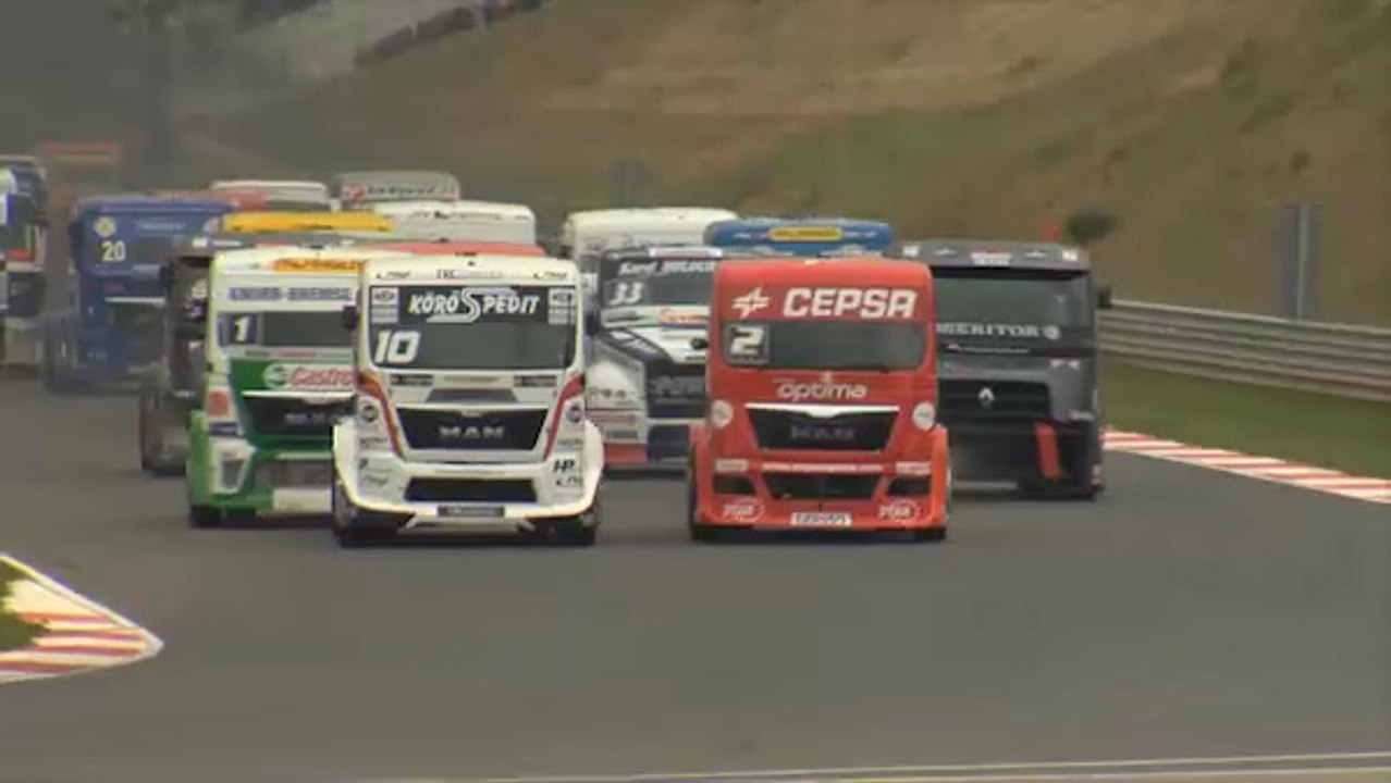 Truckracing-EM: Zweiter Lauf in Navarra