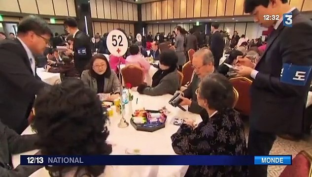 D'émouvantes retrouvailles entre Nord et Sud-Coréens