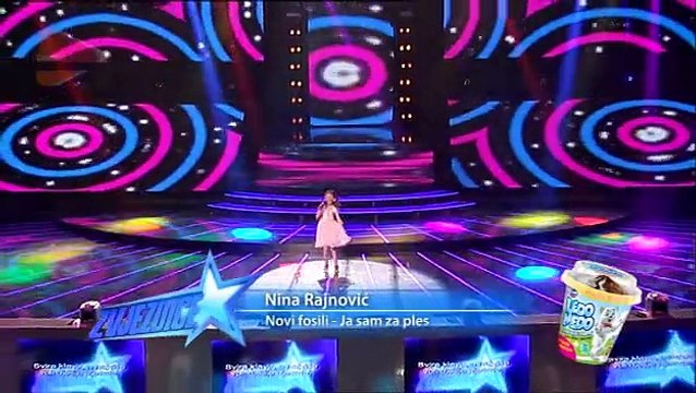 Nina Rajnović - Ja sam za ples/Novi fosili - RTL Zvjezdice E5 10.10.2015.
