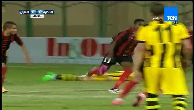 أهداف مباراة ( الداخلية - المقاولون ) 2-0 الدوري المصري موسم 2015-2016
