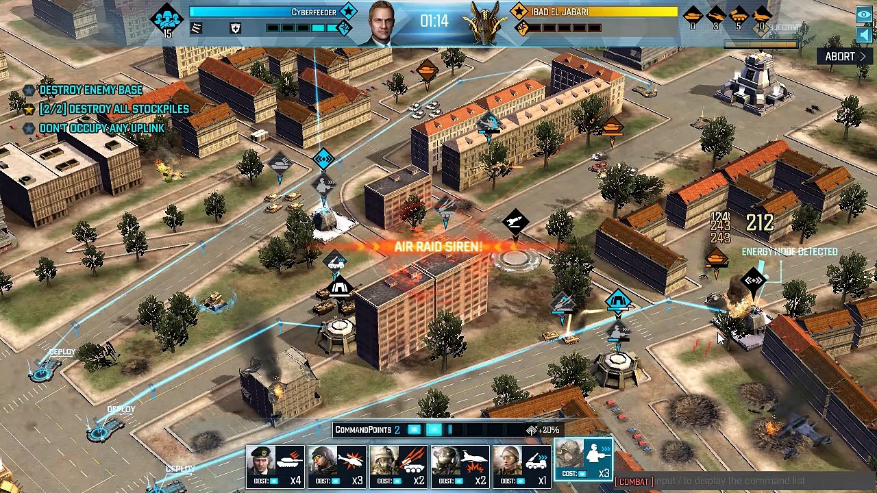 Tom Clancy End war online Multiplayer Match