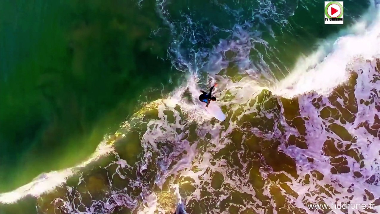 Surf Longboard à SainteBarbe avec Némo TV Quiberon 24/7 Vidéo