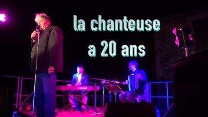 La chanteuse a vingt ans - Alain SEBBAH