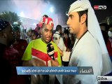 فرحة هستيرية لجمهور الاهلي الاماراتي بعد الفوز على الهلال السعودي 3-2