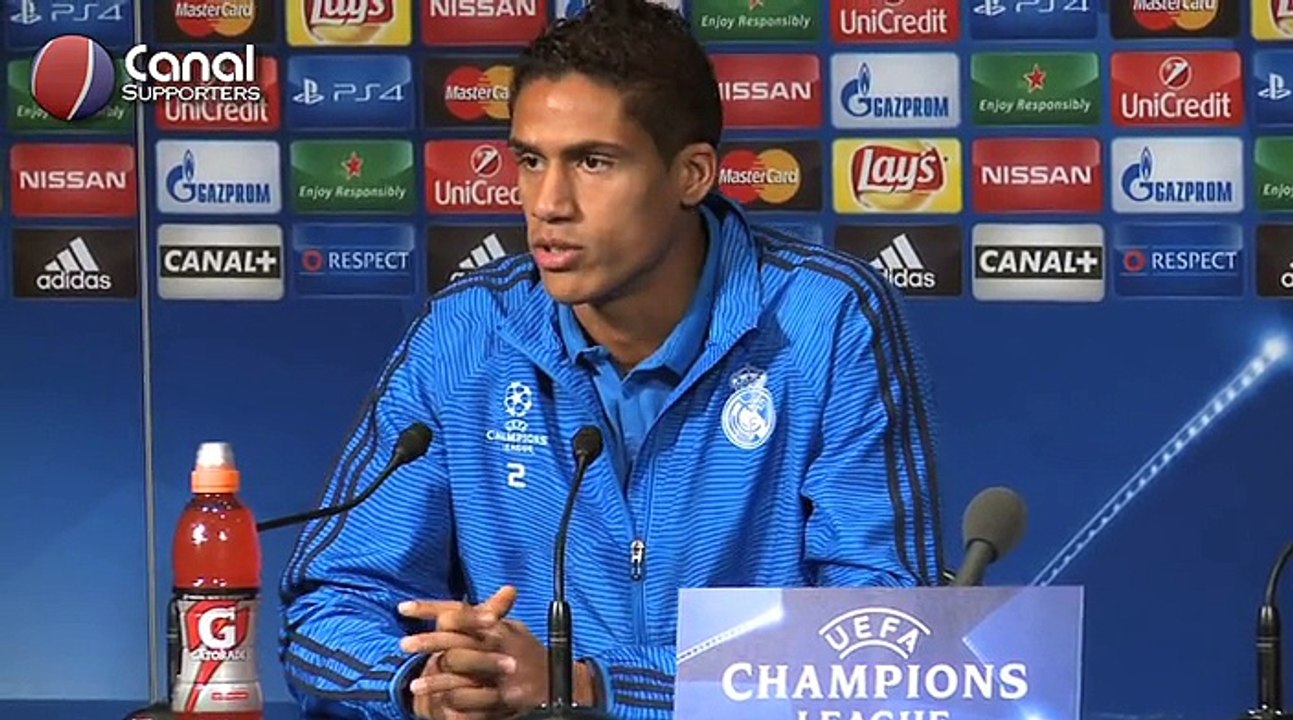 PSG / Real - La conférence de presse de Varane