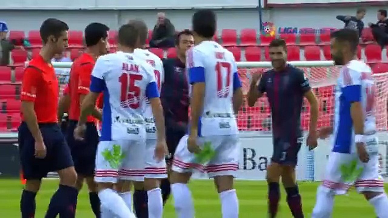 j.9 liga adelante 15/16 Huesca 1-Ponferradina 1