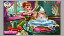 Princess Anna Baby Wash Best Free Games for girls HD HD Wash Baby