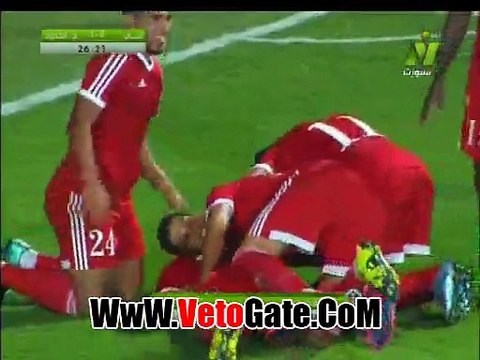 . أحمد رمضان يتقدم بالهدف الأول حرس الحدود في إنبي