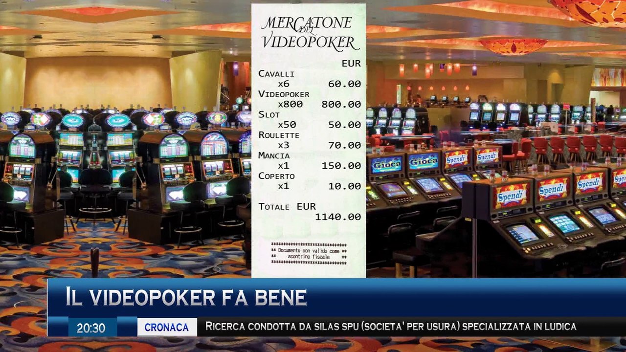 TG Test Videpoker a catinelle