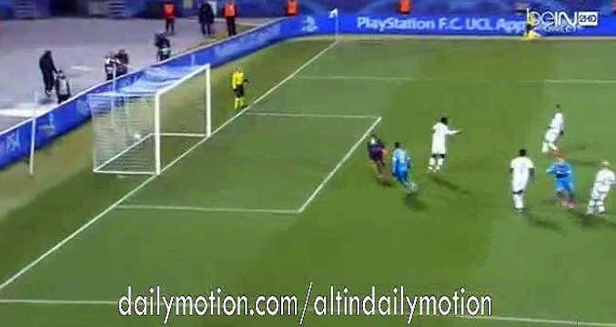 Artem Dzyuba Fantastic Goal - Zenit vs Lyon 1-0