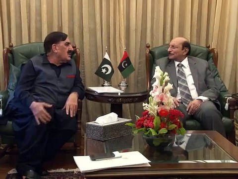 CM Sindh meets ANP Senator Shahi Syed (20-10-2015)
