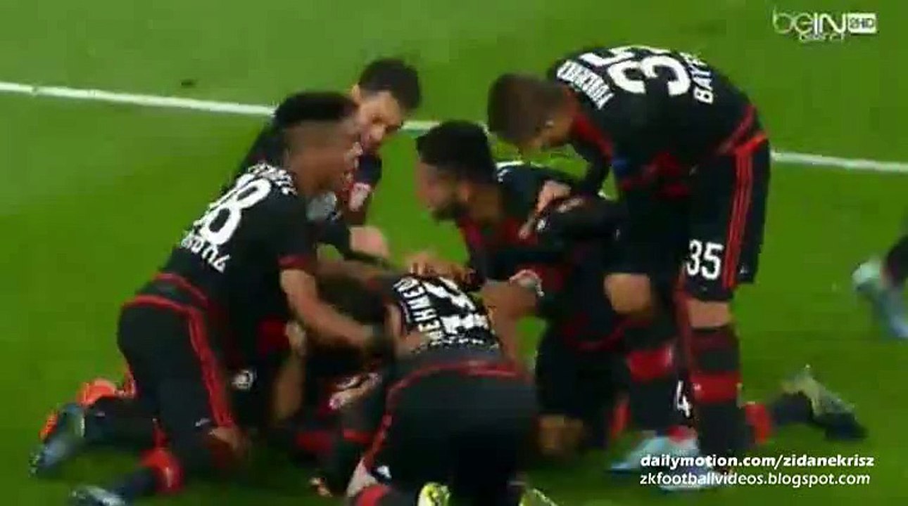 4-4 Admir Mehmedi Incredible Goal | Bayer Leverkusen v. Roma 20.10.2015 HD