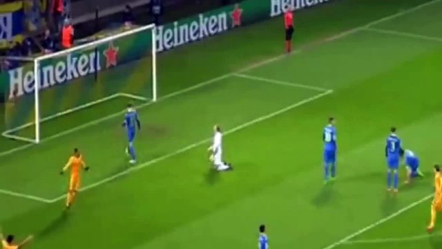 Ivan Rakitic Goal BATE Borisov vs Barcelona 0-1
