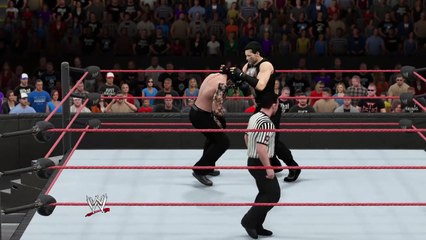 WWE 2K15 the punisher v evil guy