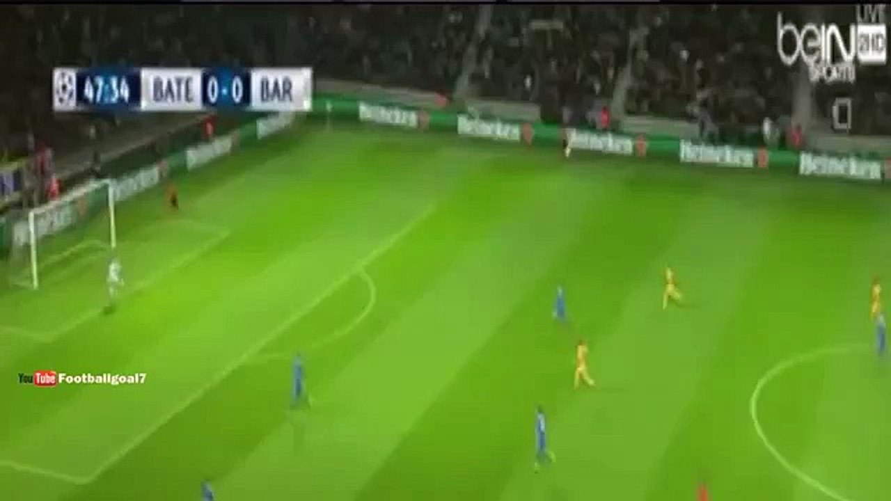 Ivan Rakitic Fantastic Goal   Bate Borisov vs Barcelona 0 1 Champions League 2015