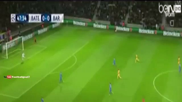 Ivan Rakitic Fantastic Goal Bate Borisov vs Barcelona 0 1 Champions League 2015