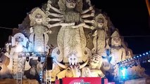 World's Largest Durga Idol 88ft high & 80ft wide inaugurated - Durga Puja 2015