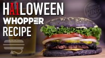 HOW TO MAKE Burger King  |  A.1. Halloween Whopper Copycat Recipe  |  HellthyJunkFood