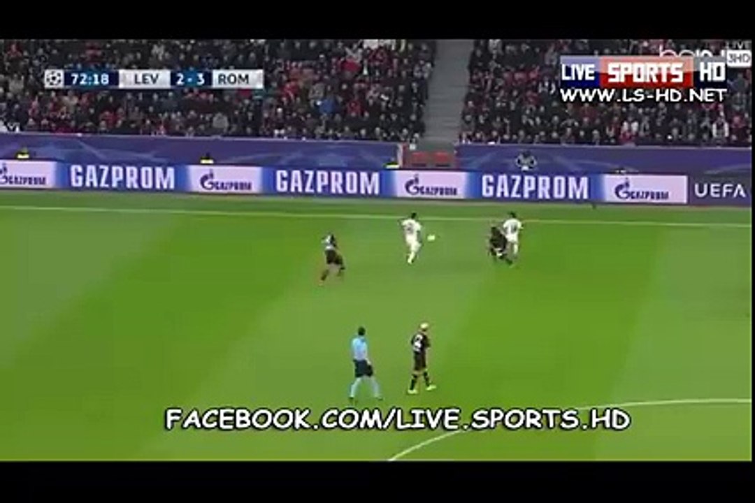 Bayer Leverkusen 2-4 Roma # Falque