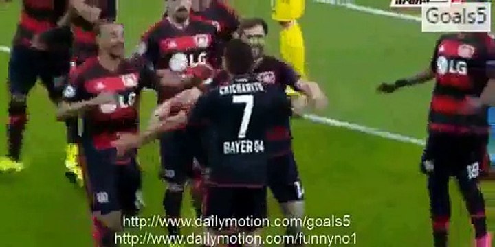 Bayer Leverkusen 4-4 As Roma All Goals & Highlights - UCL - 20.10.2015 HD