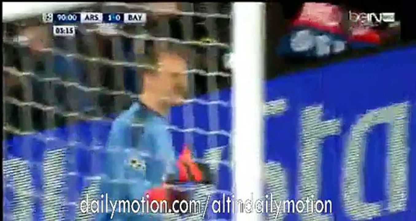 Mesut Ozil Goal - Arsenal 2-0 Bayern Munchen - Champions League - 20.10.2015