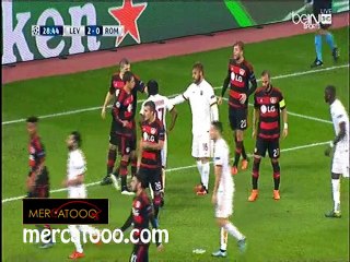 اهداف مباراة - بايرليفركوزن 4-4 روما