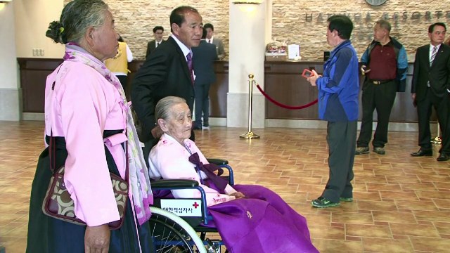 Reencontro familiar de sul e norte-coreanos após décadas