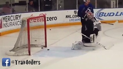 Semyon Varlamov Colorado Avalanche Practice October 17 2015