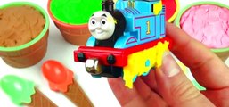 Play-Doh Ice Cream Surprise Egg Toys Hello Kitty Thomas Tank Engine Finding Nemo LPS FluffyJet [Full Episode]