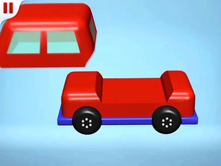 Çizgi film Araba (Build and Play Car) Конструктор машинка