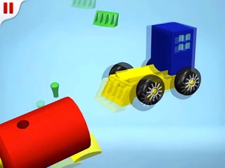 Çizgi film Tren (Build and Play Train) Конструктор паровозик