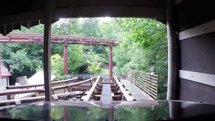 Tennessee Tornado front seat on-ride HD POV @60fps Dollywood