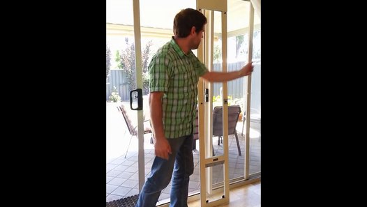 Installing A Pet Door In A Sliding Glass Door By Modern Pet Doors Fast Fit Video Dailymotion