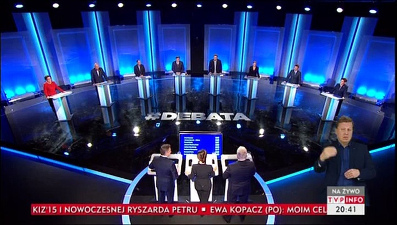 .           [DEBATA] Debata polityczna ośmiu partii 20.10.2015 - PART 02