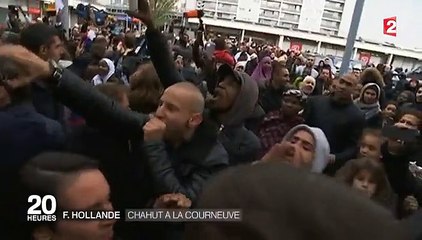 François Hollande hué lors de sa visite à La Courneuve