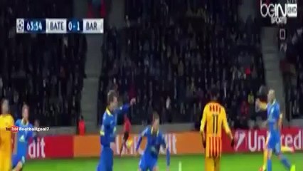 باتي بوريسوف *2/0*  برشلونة ... هــــدف راكيتيش FC Bate Borisov vs Barcelona