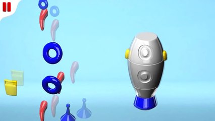 Çizgi film : Roket (Build and Play Rocket) Конструктор Ракета