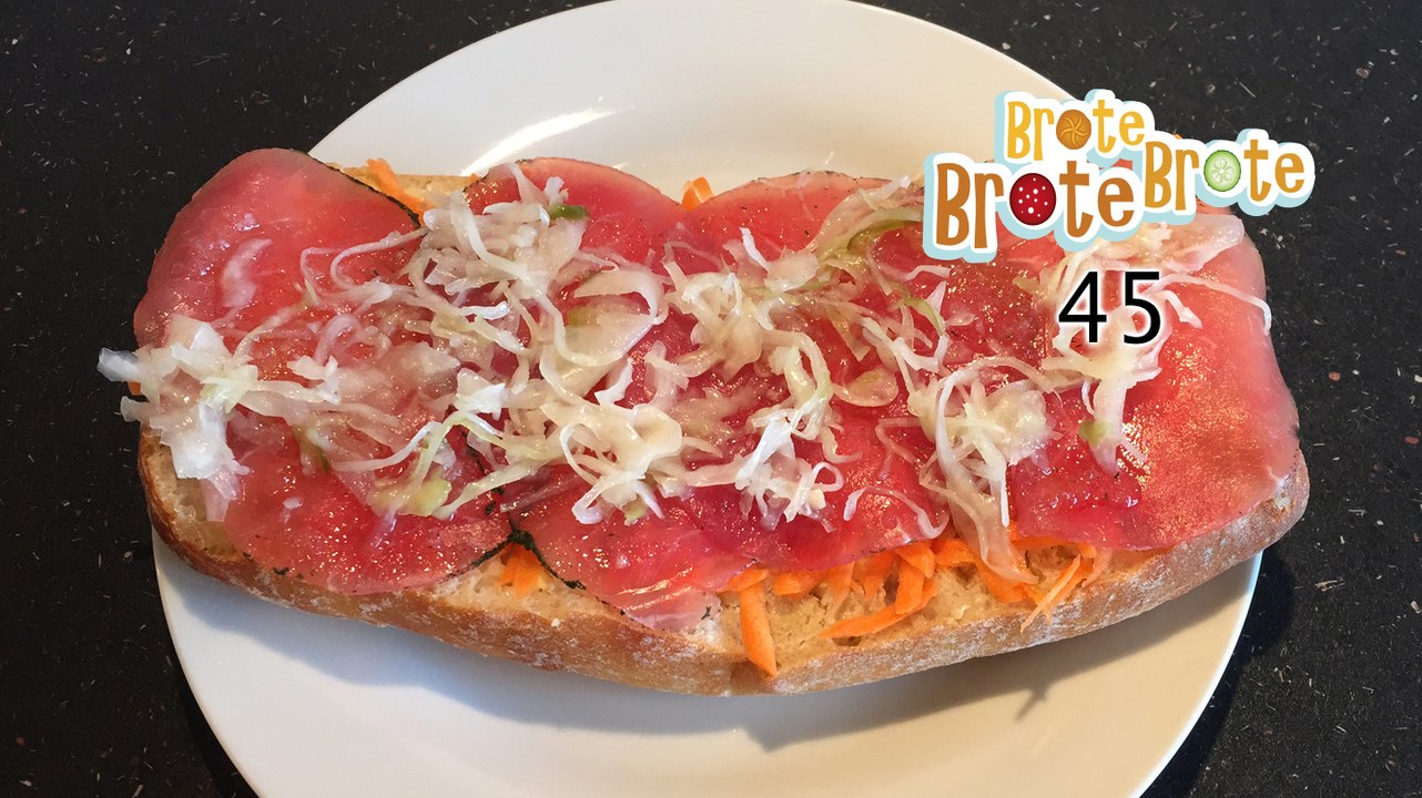 Folge 045 - Möhren-Lachsfleisch-Ciabatta