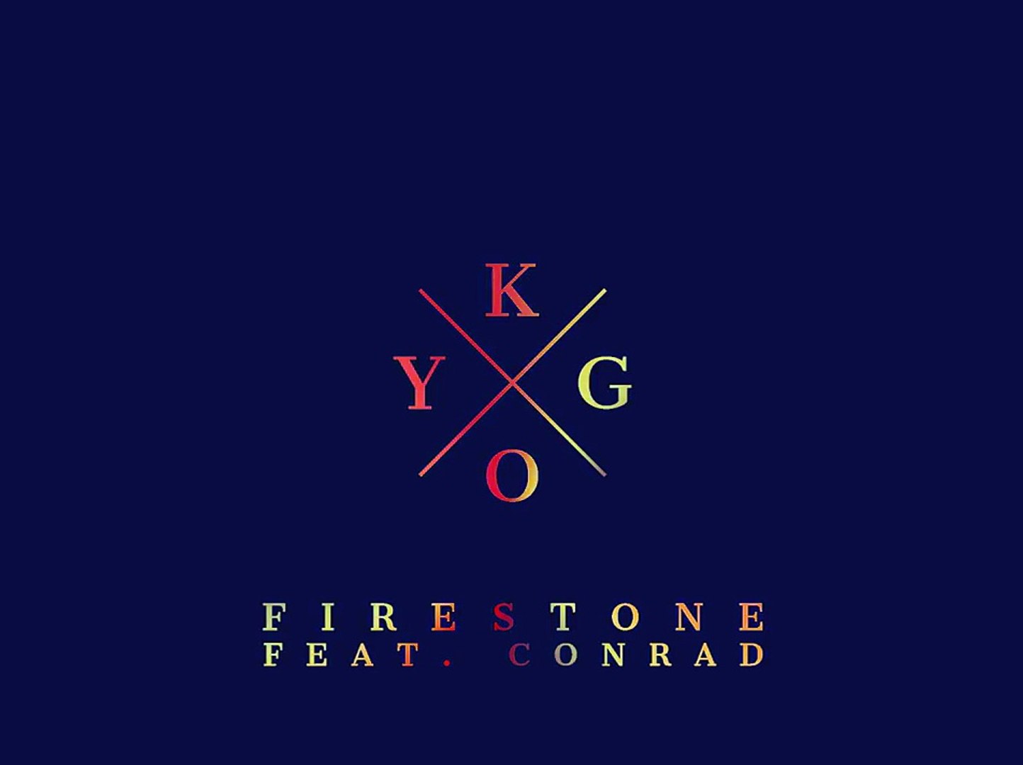 ⁣Kygo feat. Conrad Sewell Firestone (Cover Art)