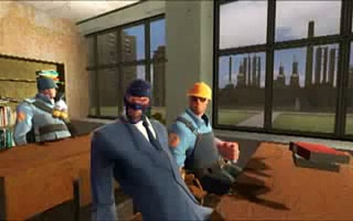 The guys from TF2 go to school!