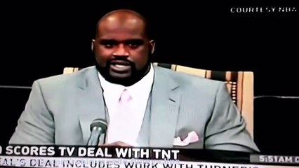 Robin Meade awkward Shaq & Barkely invite to join her on the couch