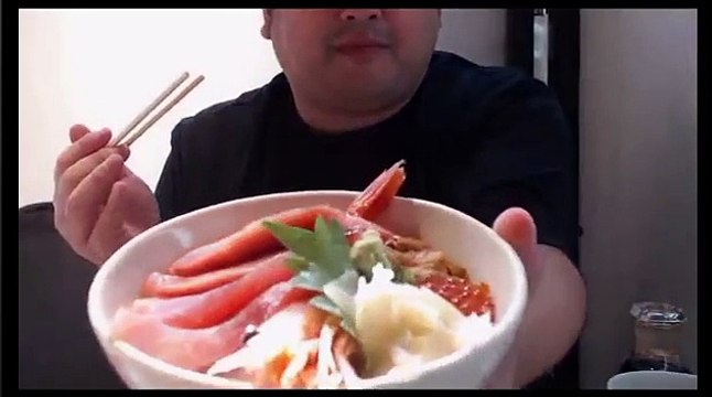 ニコ生 深淵のどか 中嶋勇樹 仙台 ニート 【ドカX】海鮮丼とあら汁【築地】