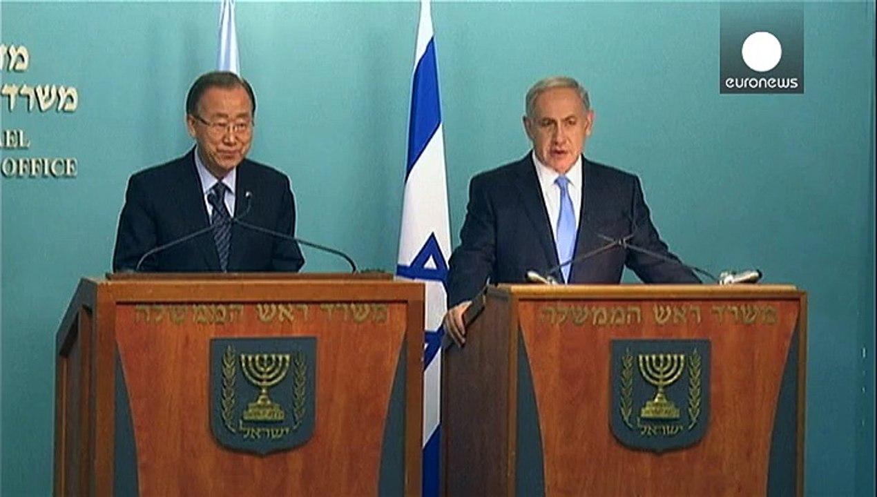 UN-Generalsekretär Ban Ki Moon im Nahen Osten