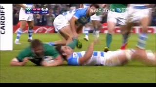 Rugby World Cup 2015. Quarter final: Ireland vs Argentina. 2nd half.