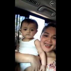 Baby Arsy Addara Jalan Jalan di Bali Naik Mobil Sama Bunda Ashanty