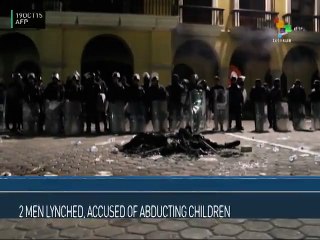 Two Men Lynched in Mexican Town