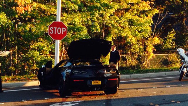 Jackson Crashes Car After Street Race