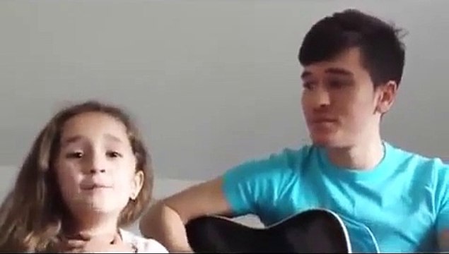 Minik Kız ve Abisinden Süper Ses amatör sanatçıLar amatör şarkıLar